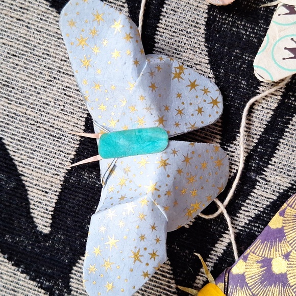 Delicate Origami Butterfly Garland - Picture 5 of 15